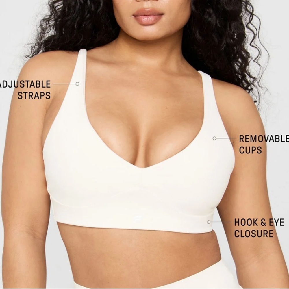 Fabletics PureLuxe Longline Low Impact Bra